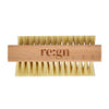 re:gn natural bamboo nailbrush made from FSC-certified beechwood made with natural sisal bristles