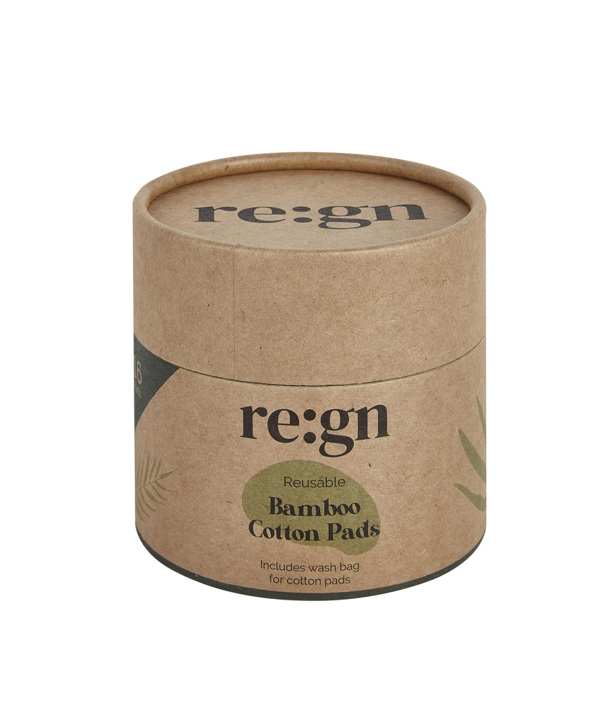 re:gn reusable bamboo cotton pad pack includes washbag